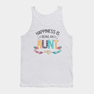 Happiness Is Being An Amma Wildflowers Valentines Mothers Day Tank Top